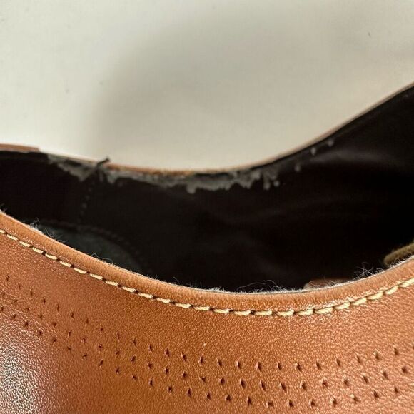 Stacy Adams Wingtip Oxford Leather Dress Shoe size 10M